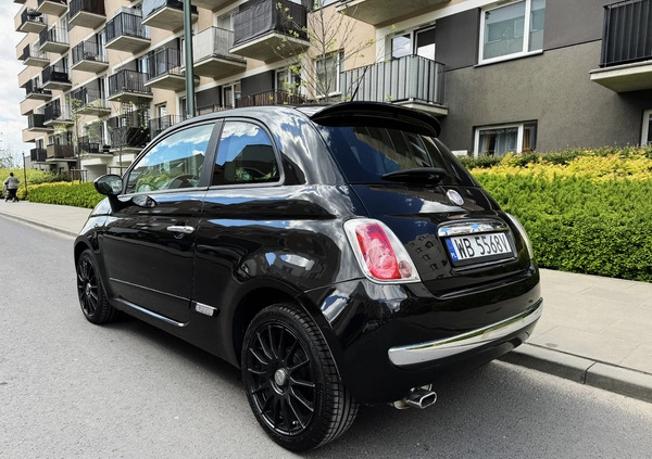 Fiat 500 cena 29999 przebieg: 134000, rok produkcji 2009 z Warszawa małe 407